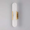 Modern Vägglampa - Alabaster & Metall