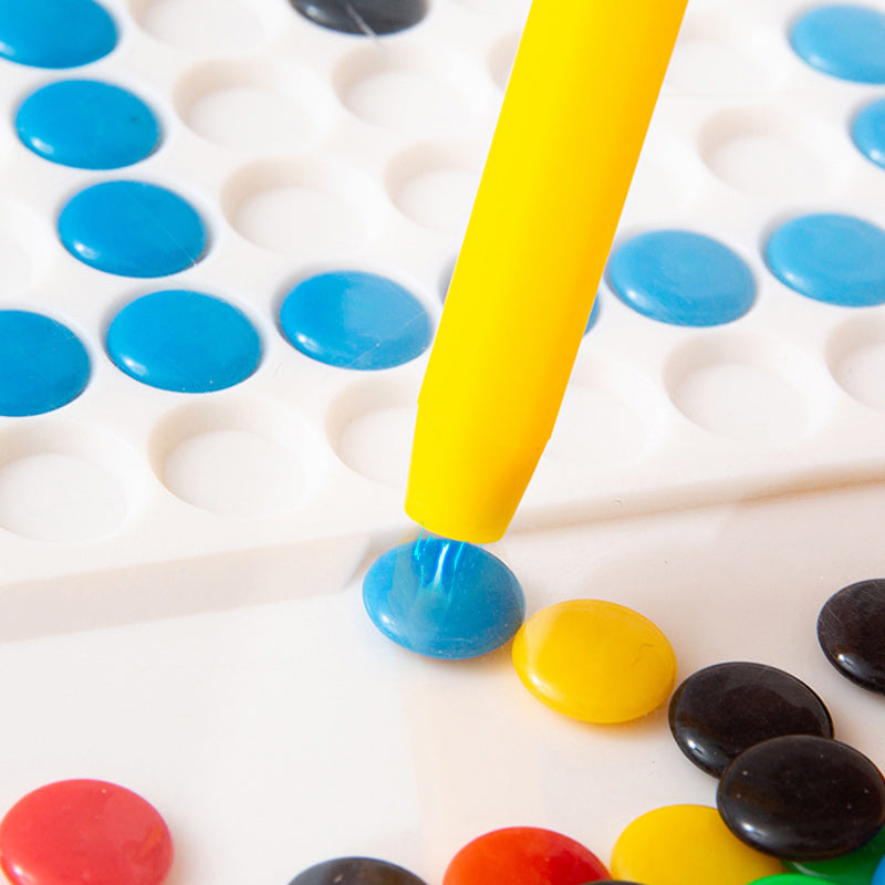 Magnetisk Ritplatta med Pärlor - MagniDots