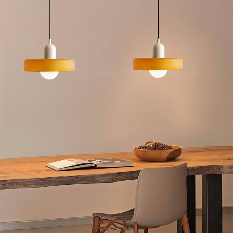 Färgglad Glas Taklampa - Modern Design