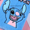 Stitch Plush Diary – Kawaii Cartoon Notebook för vuxna och barn