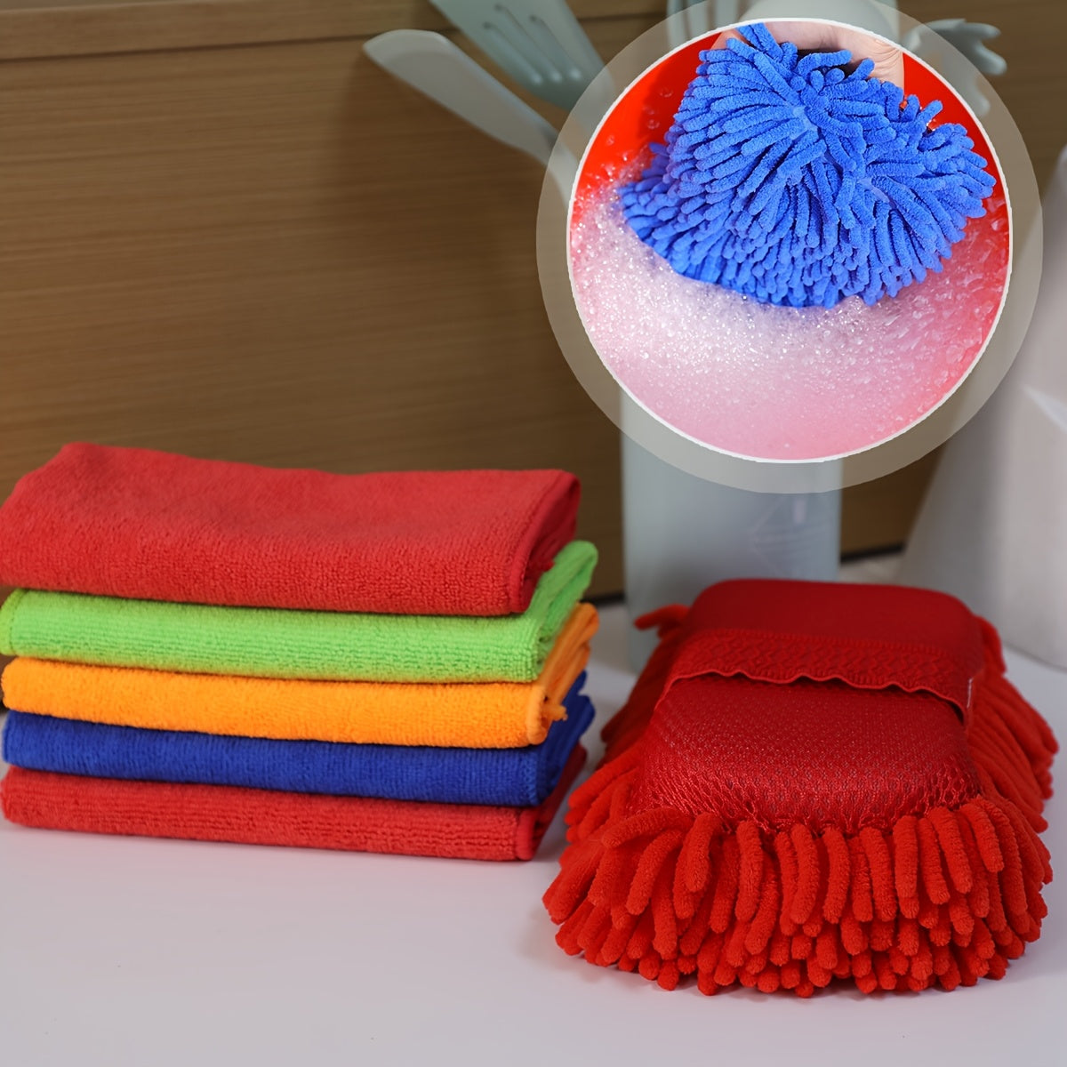 Mikrofiber Biltvättset – Svamp och Handdukar för Bländande Resultat
