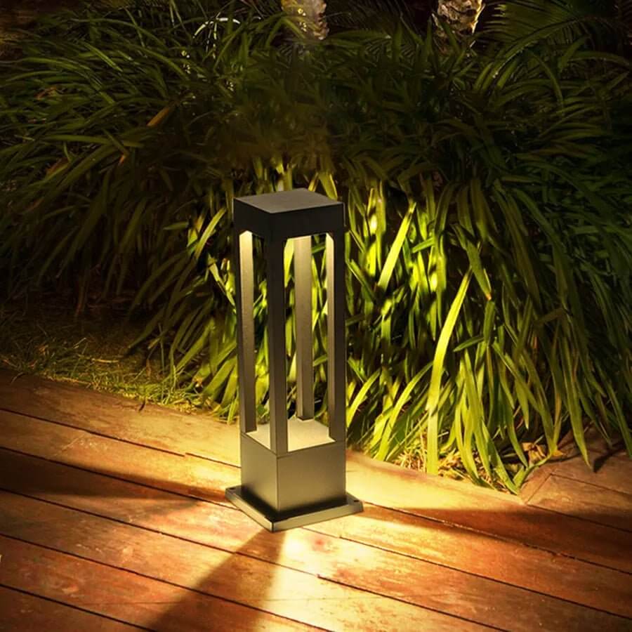 Trädgårdsgånglampa - Solenergi LED Utomhuslampa