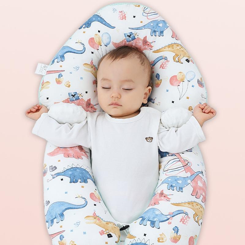 Ergonomisk Bomull Baby Kudde för Säker och Bekväm Sömn