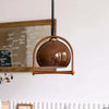Taklampa i trä - Bauhausdesign