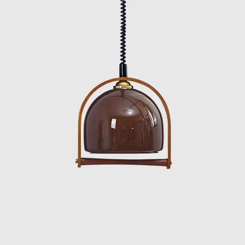 Taklampa i trä - Bauhausdesign