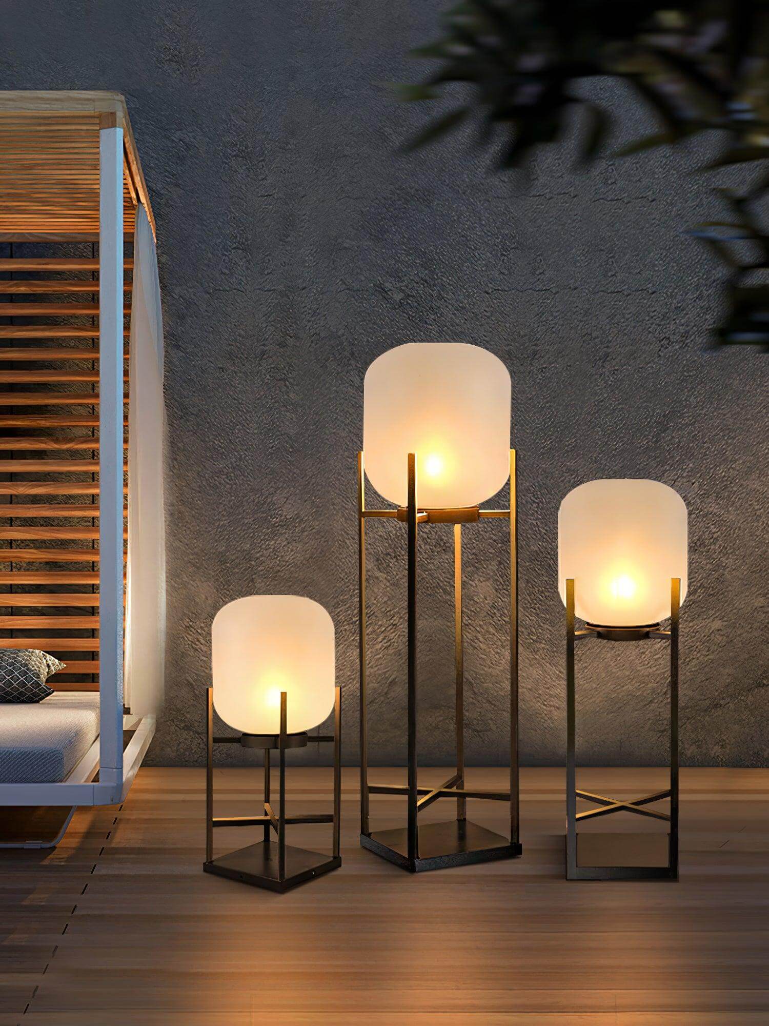 Solenergi Utomhus Golvlampa - Hållbar