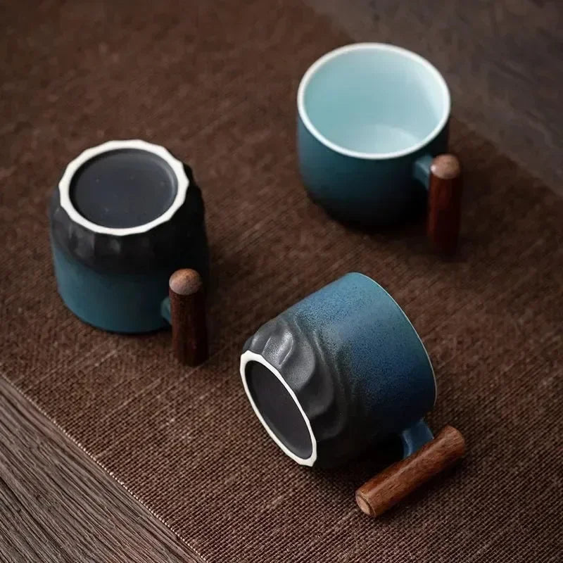 GlamCuppa Kompakt Keramikkopp | Handgjord kaffekopp och tekopp med tidlös design