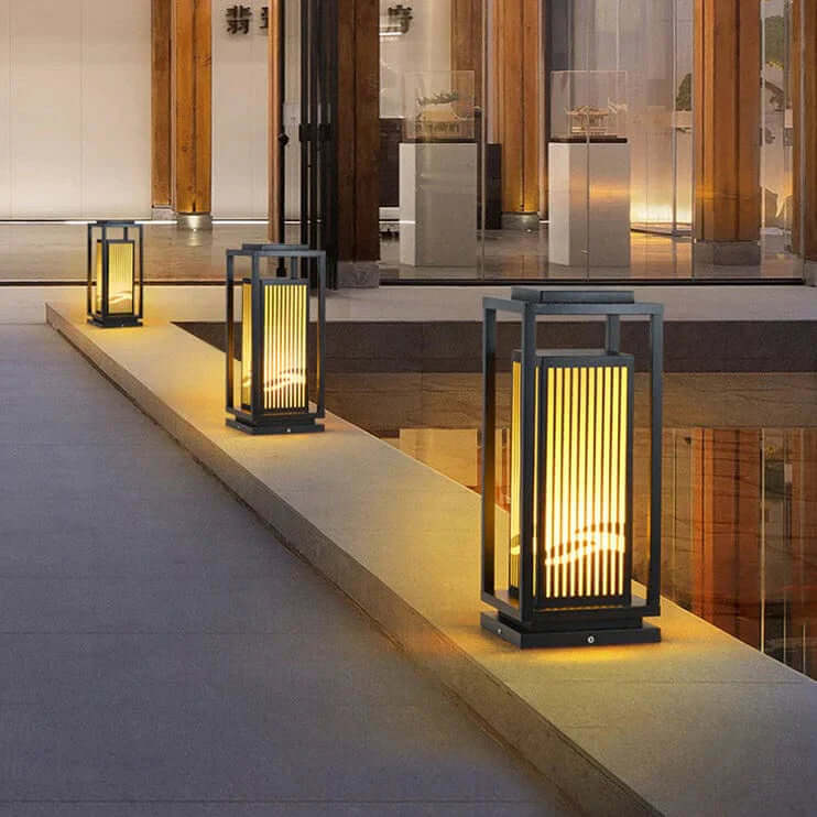 Modern Utomhuslampa på Solenergi