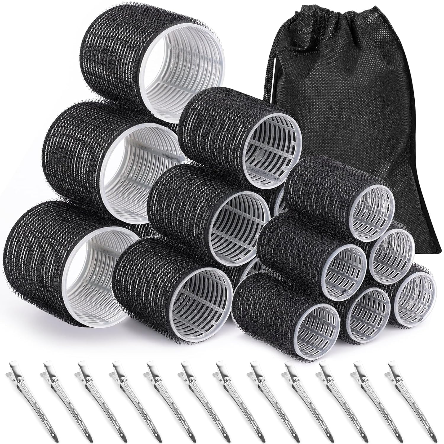 Självhäftande Lockar Set – Flerfärgade Lockar