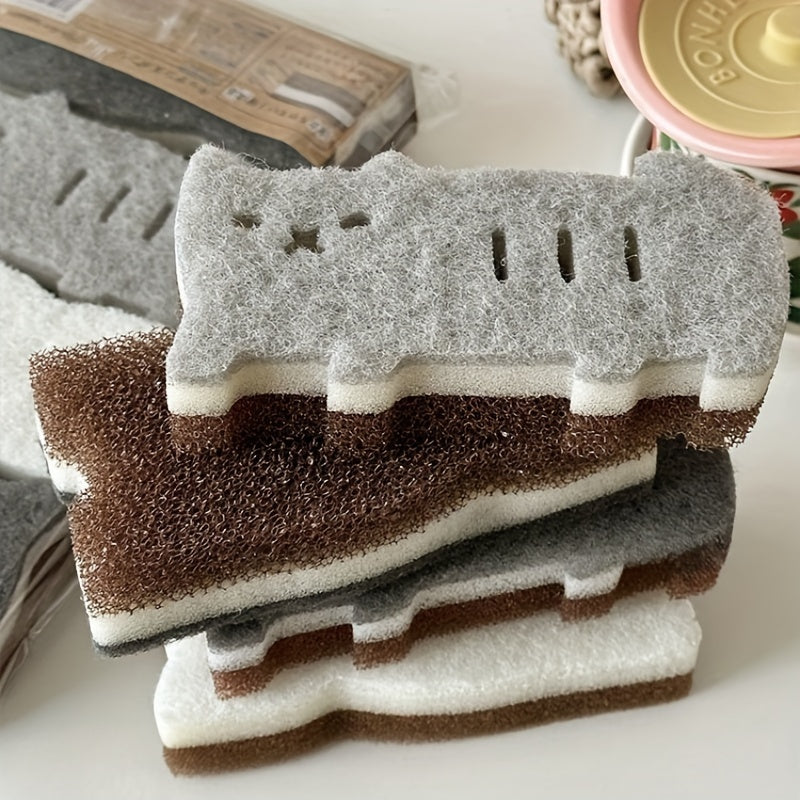 Purrfect Clean Katt Svamp Set – Hållbar, Söt och Super Funktionell