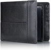 Premium RFID-blockerande läder bifold plånbok för män - SlimArmor