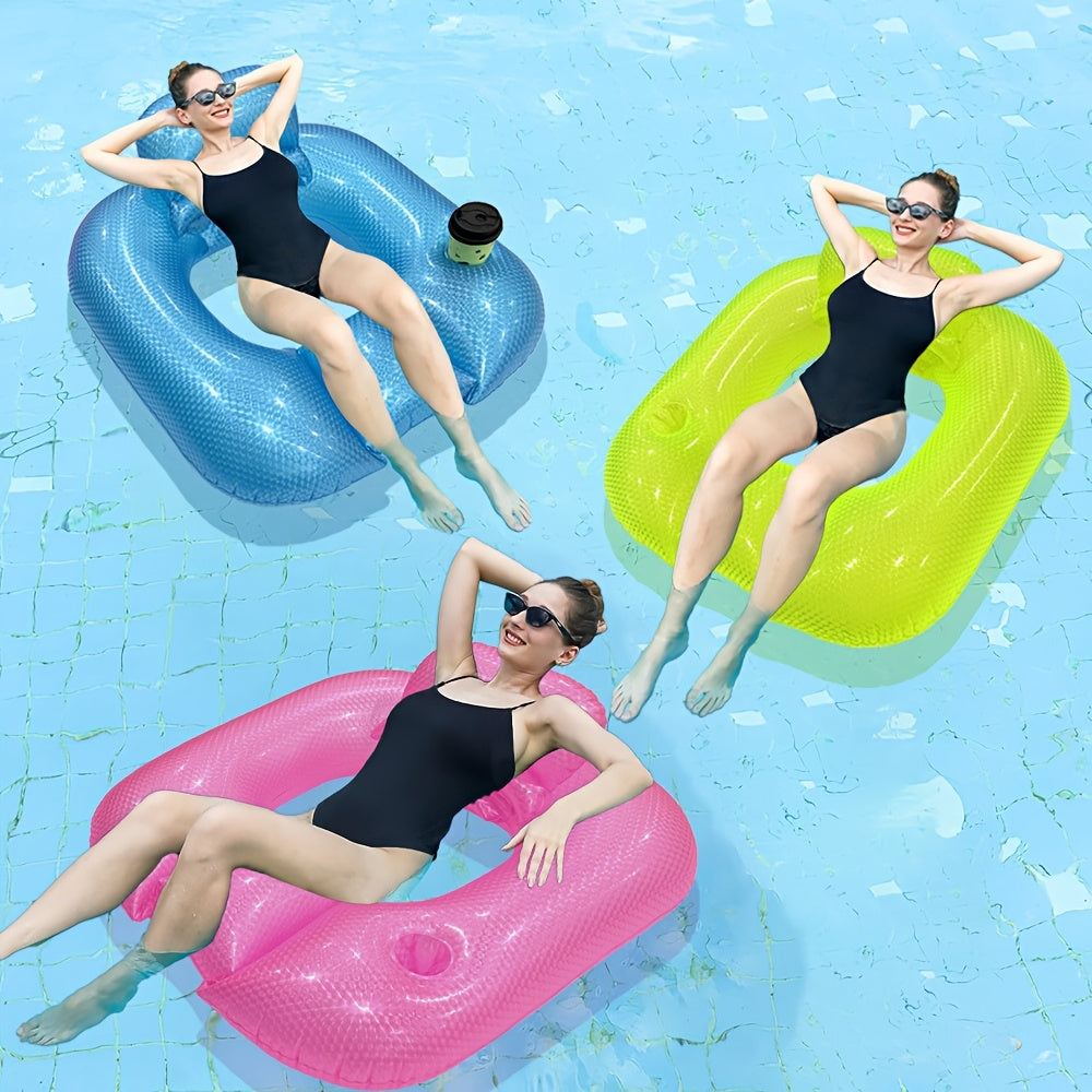 PearlFloat Uppblåsbar Loungemöbel – Komfort och Stil på Vattnet