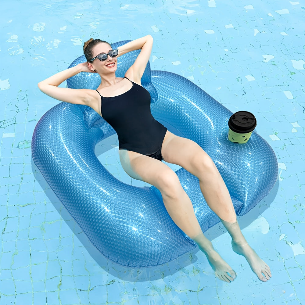 PearlFloat Uppblåsbar Loungemöbel – Komfort och Stil på Vattnet