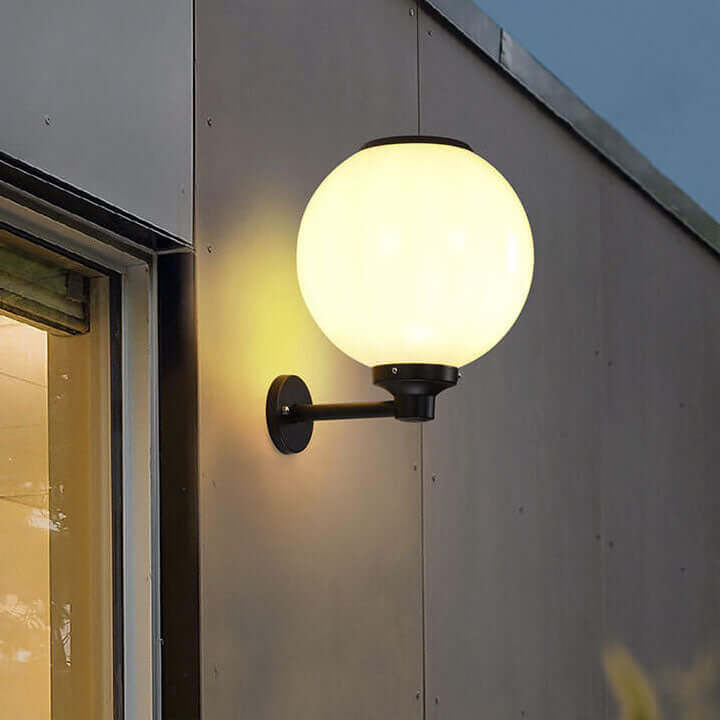 Vattentät Utomhusvägglampa på Solenergi