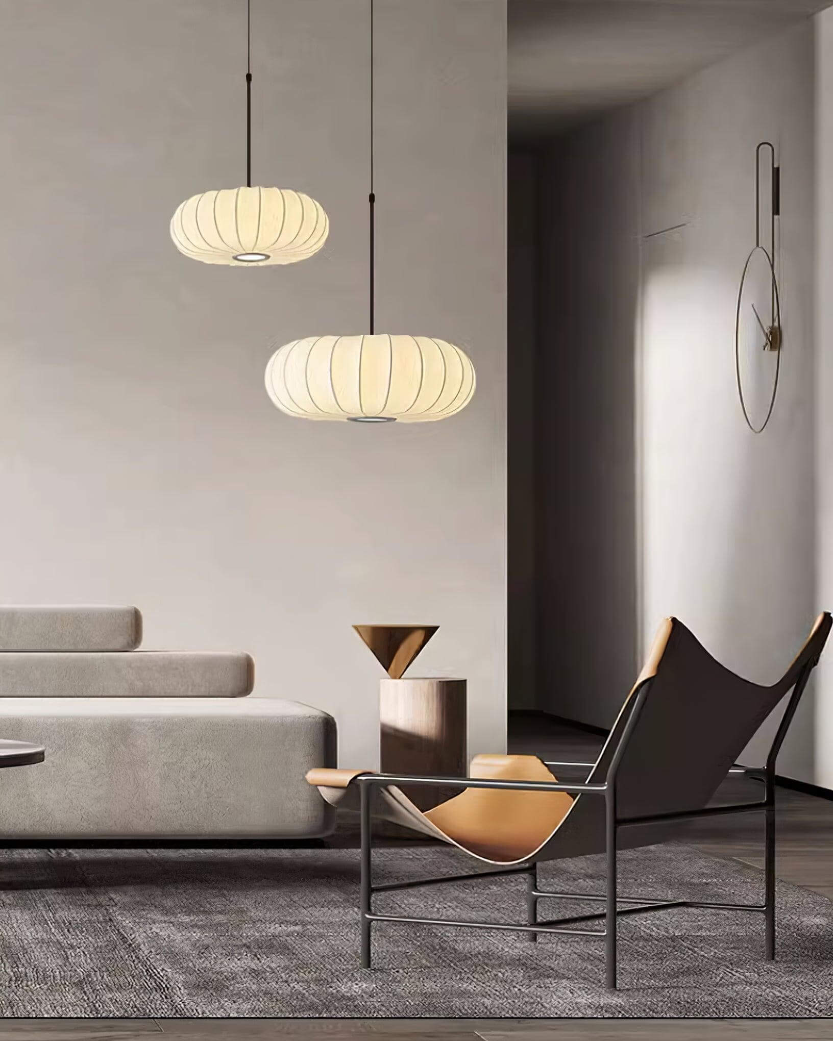 Taklampa - Minimalistisk Design - Wabi-Sabi Stil