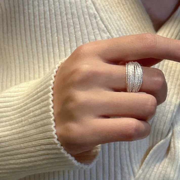 Justerbar Multi-Lager Ring – Isolde
