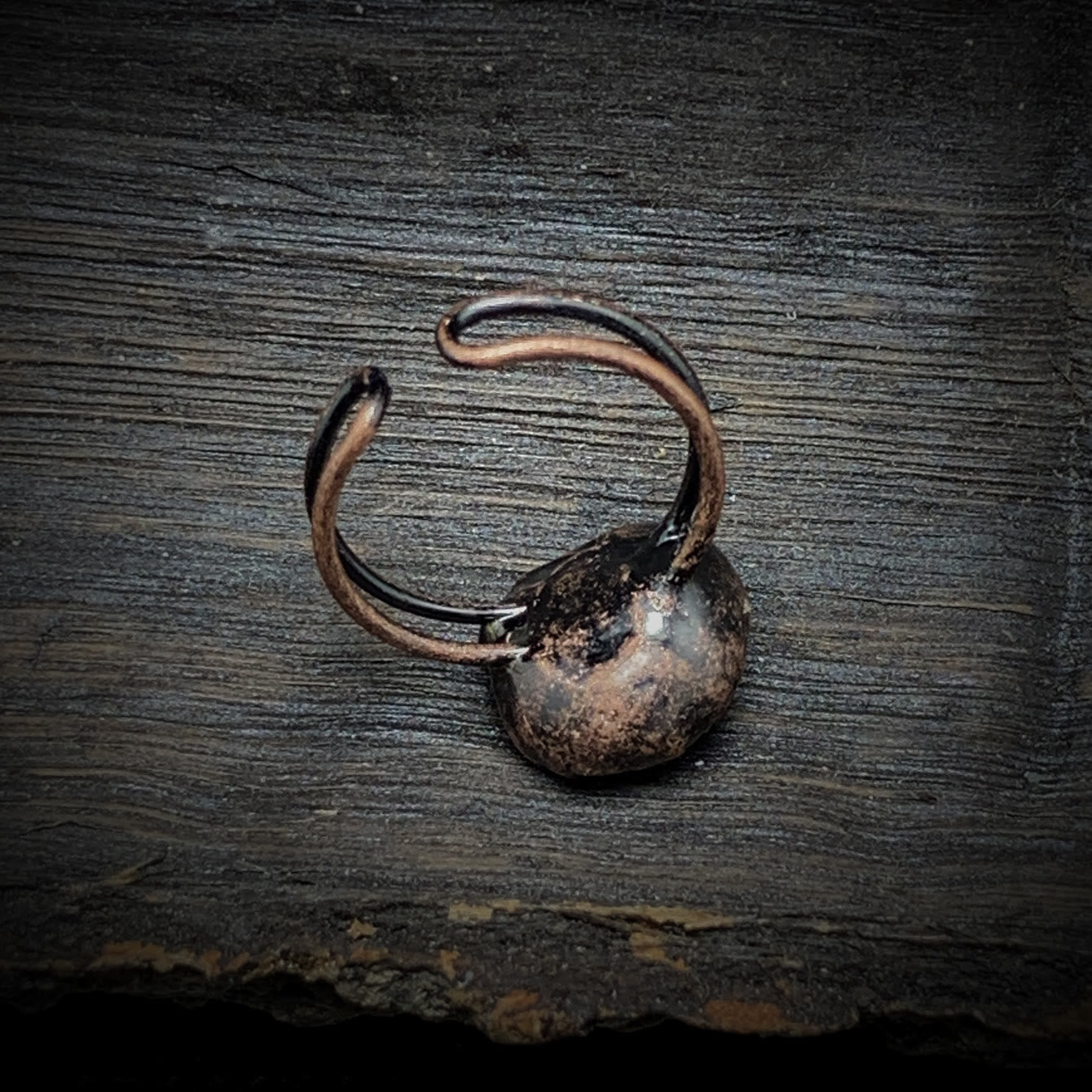 Naturlig råsten födelse ring – Selina