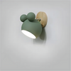 LumiMickey Nordisk Vägglampa | Bedårande Mickey-formad LED-vägglampa för ett mysigt barnrum och lekrum.