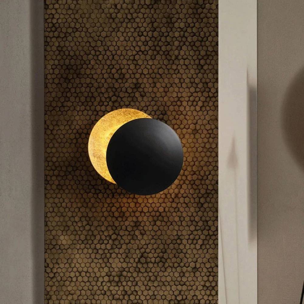 Vägglampa med Magiskt Månljus - Lunora