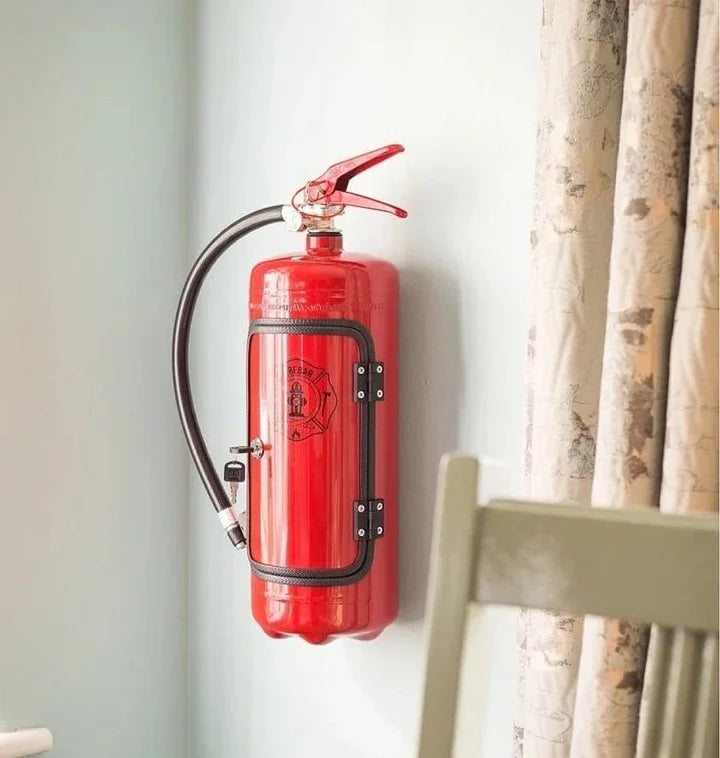 LiquorVault Deluxe Mini Bar | Modern industriell stil för spritförvaring med säkerhetslås