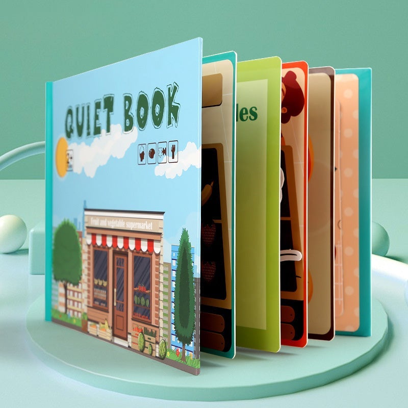 Utbildande Busy Book för Barn – LearnJoy