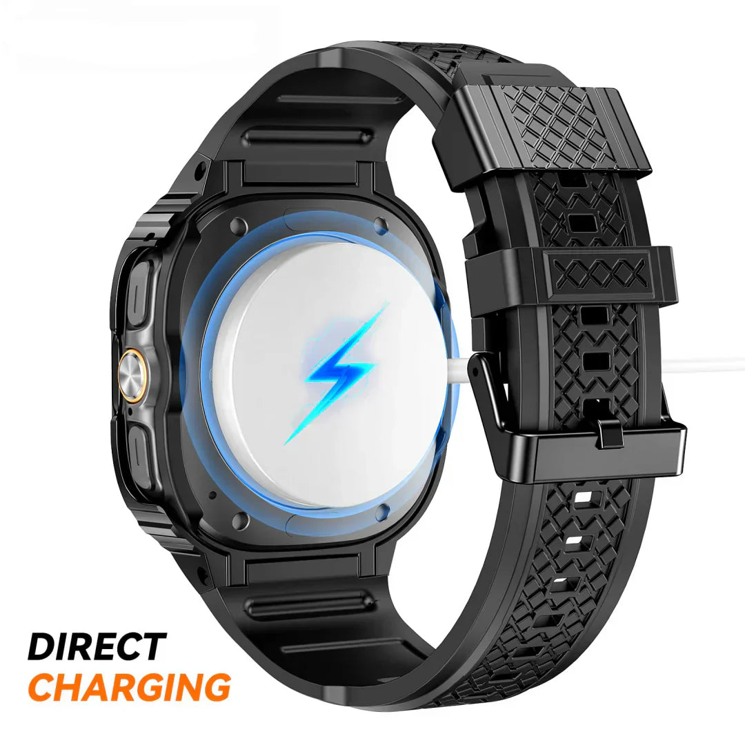 Robust Rostfri Stål Höljeset för Samsung Galaxy Watch Ultra