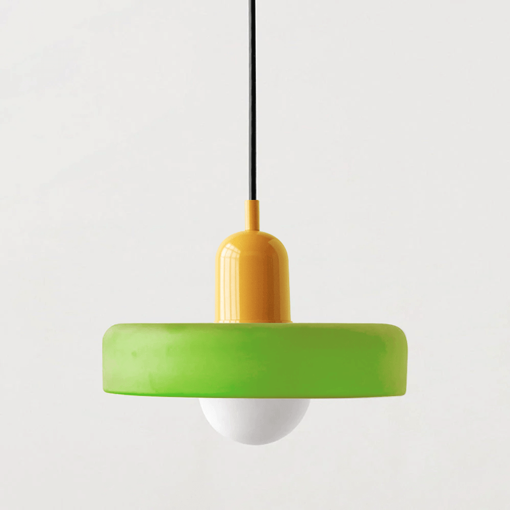 Färgglad Glas Taklampa - Modern Design