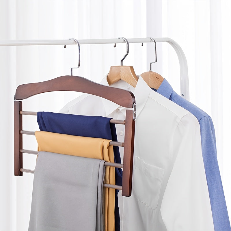 Smart Multi-Layer Byxhängare – Organisera Snabbt och Stiligt