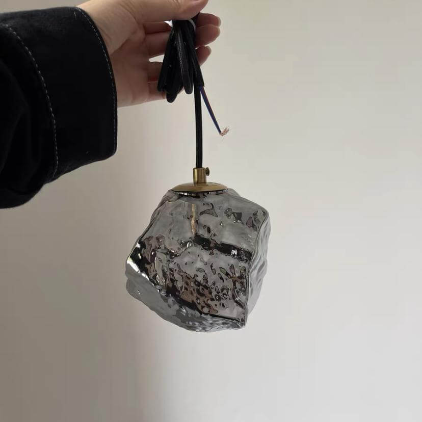 Hänglampa med Lavaglas Design