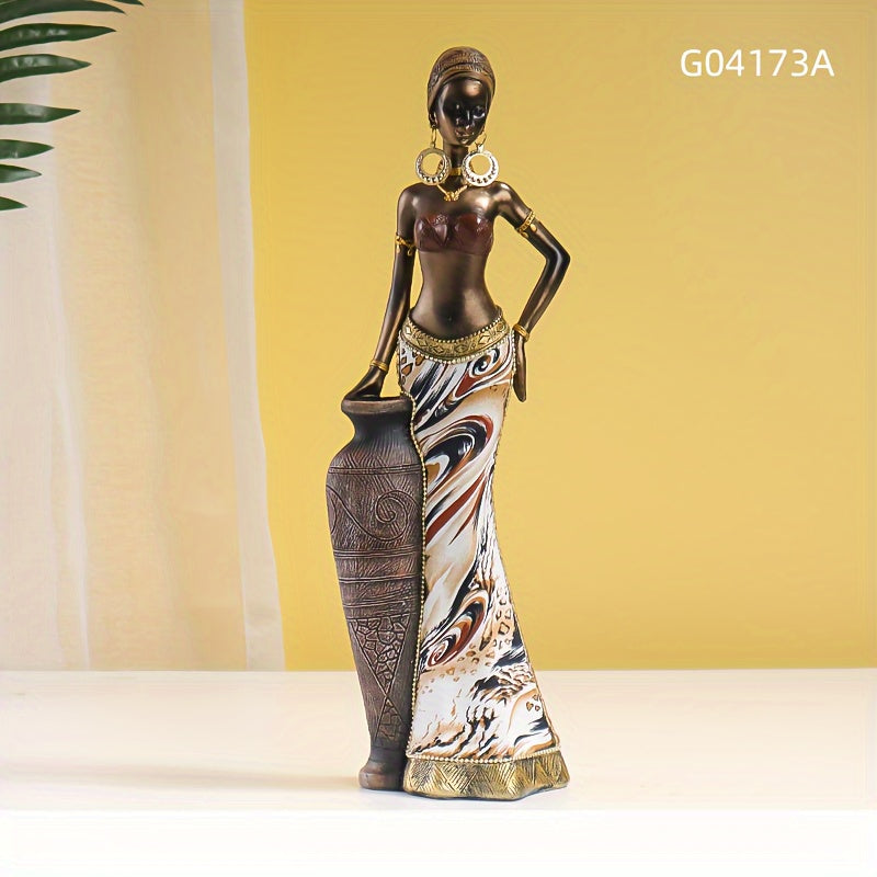 Tribal Essence Afrikanska Ornament – Äkta Atmosfärsskapare för Alla Interiörer