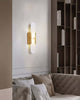 Modern Vägglampa - Alabaster & Metall