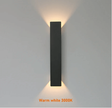 Vattentät LED Aluminium Utomhusvägglampa