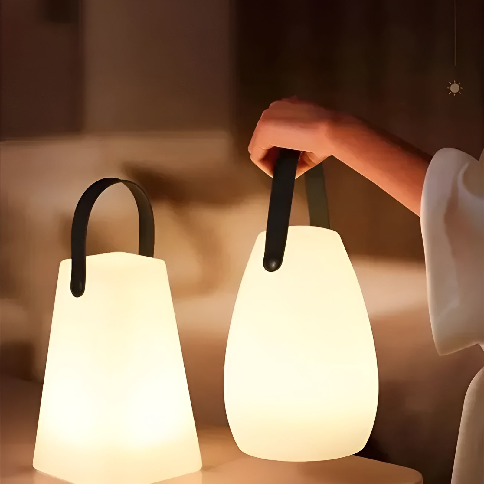 Vattentät Trådlös LED Bordslampa för Inomhus & Utomhus - Lumora