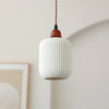 Stilren Keramisk Taklampa - Rustik Design
