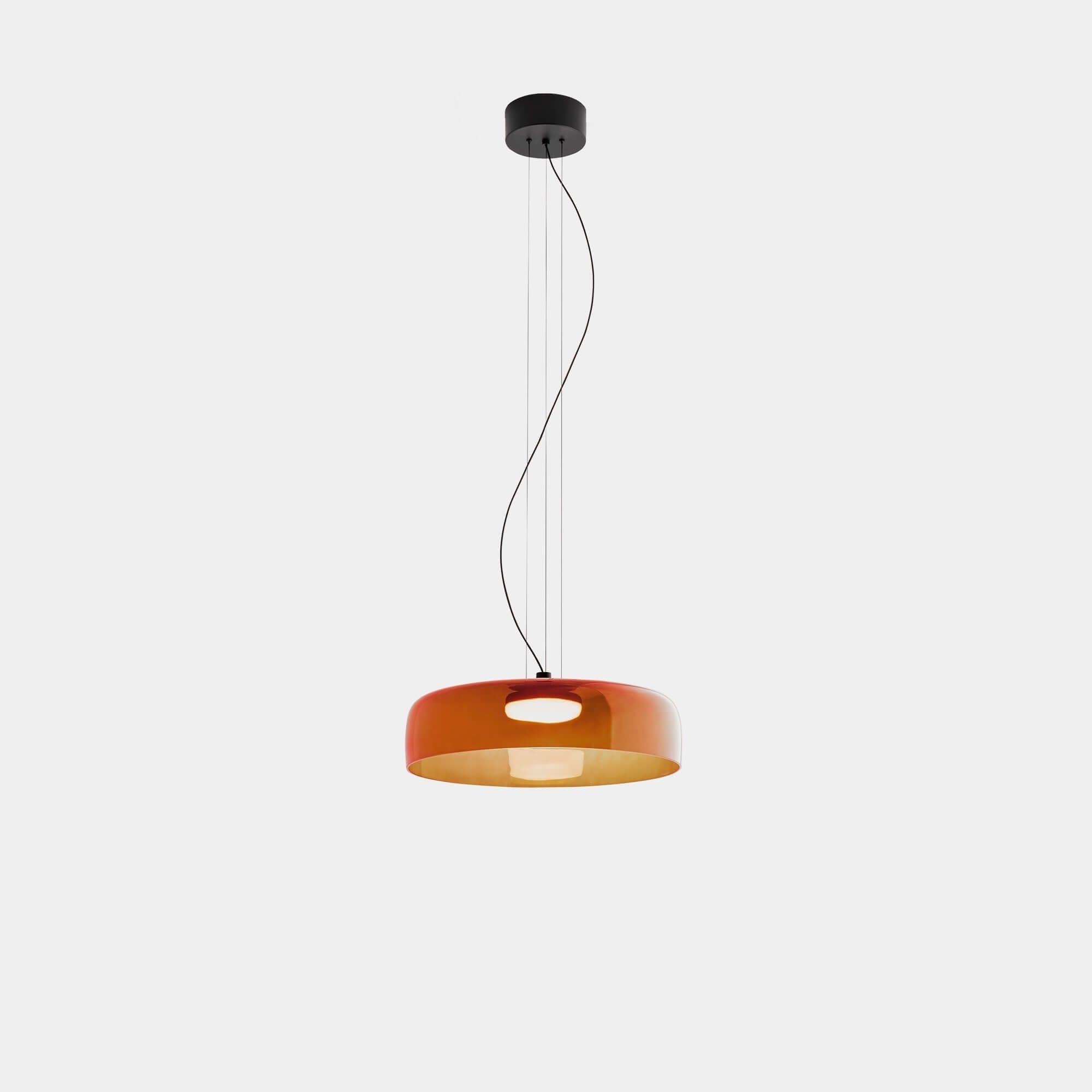 Hänglampa i Norsk Glas - Unik Design