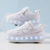 Glid i stil med Velo – Sneakers med hjul och upplysta sulor