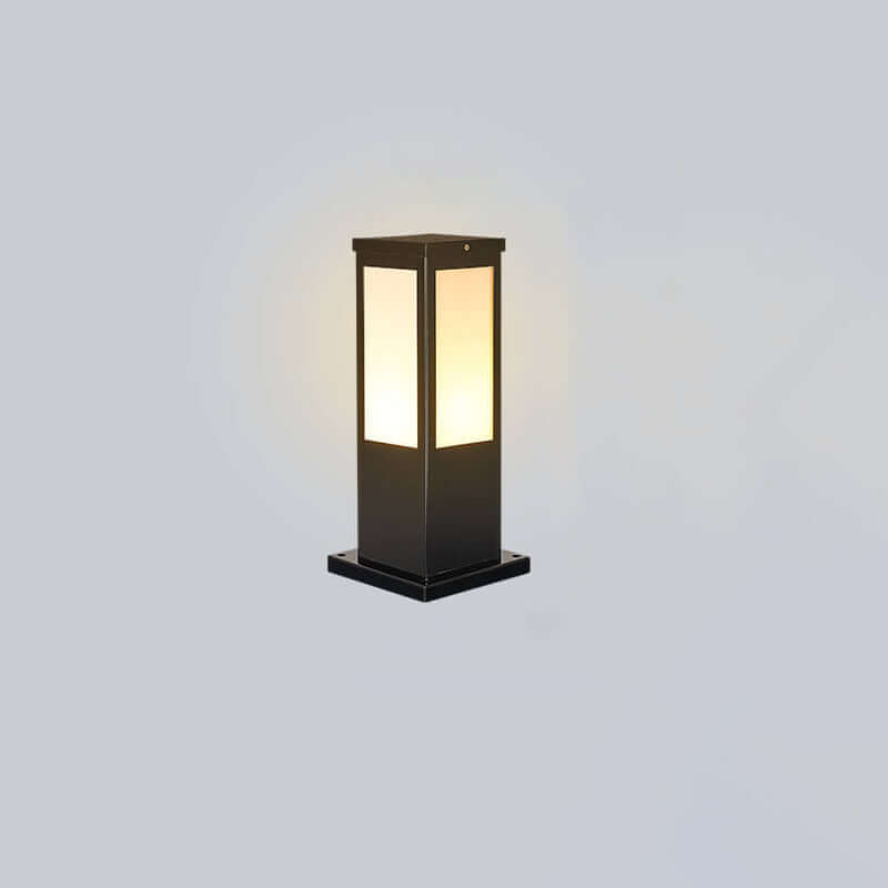Modern Utomhuslampa - Fyrkantig LED Trädgårdslampa