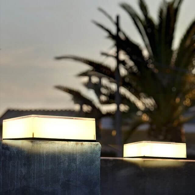 Modern Utomhus LED Solarlampa - Hållbar