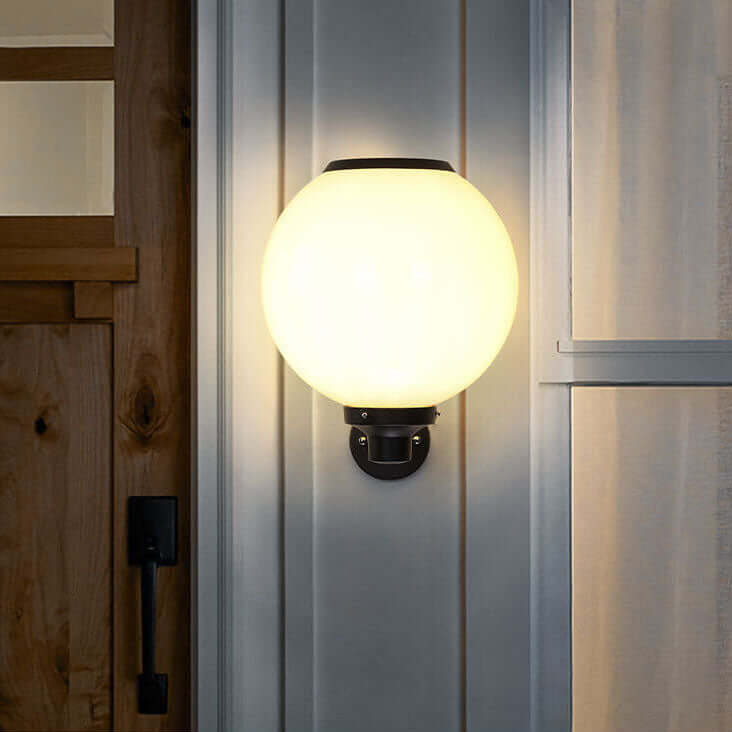 Vattentät Utomhusvägglampa på Solenergi