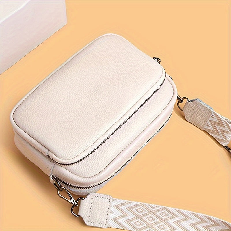 Moderna Crossbody-väska för kvinnor – Avslappnad axelväska med geometrisk design