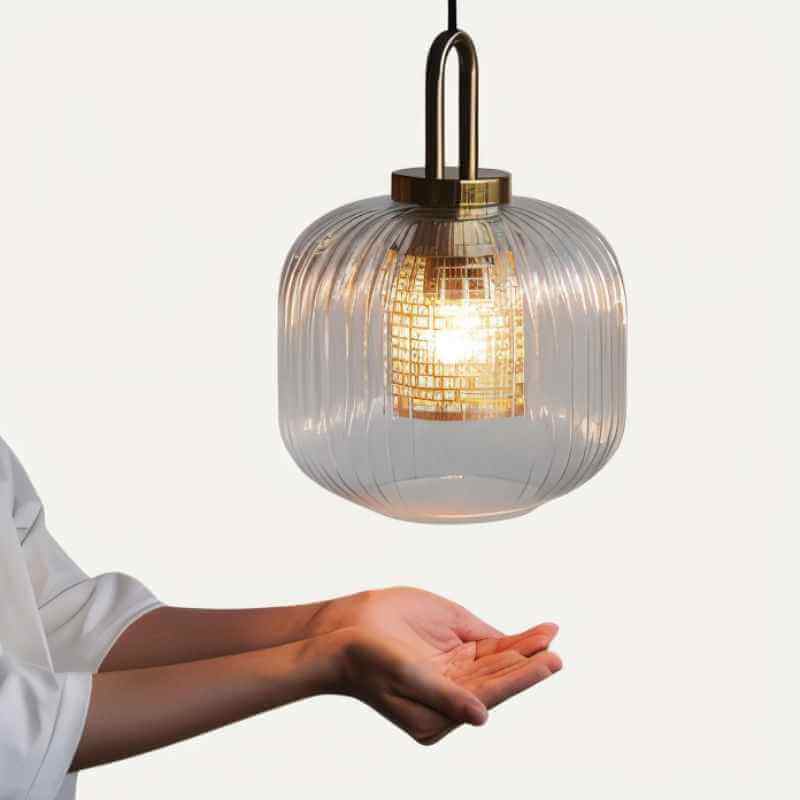 Taklampa med Glasöverdrag - Stämningsfull Belysning