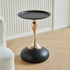 Ningqin Guld-Vit Sido Bord – Kompakt och Chic Design