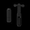 Bärbar Fläkt med Power Bank - Tyst och Effektiv för På Språng