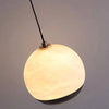 Taklampa - Alabaster Glas Boll med Marmor Fot