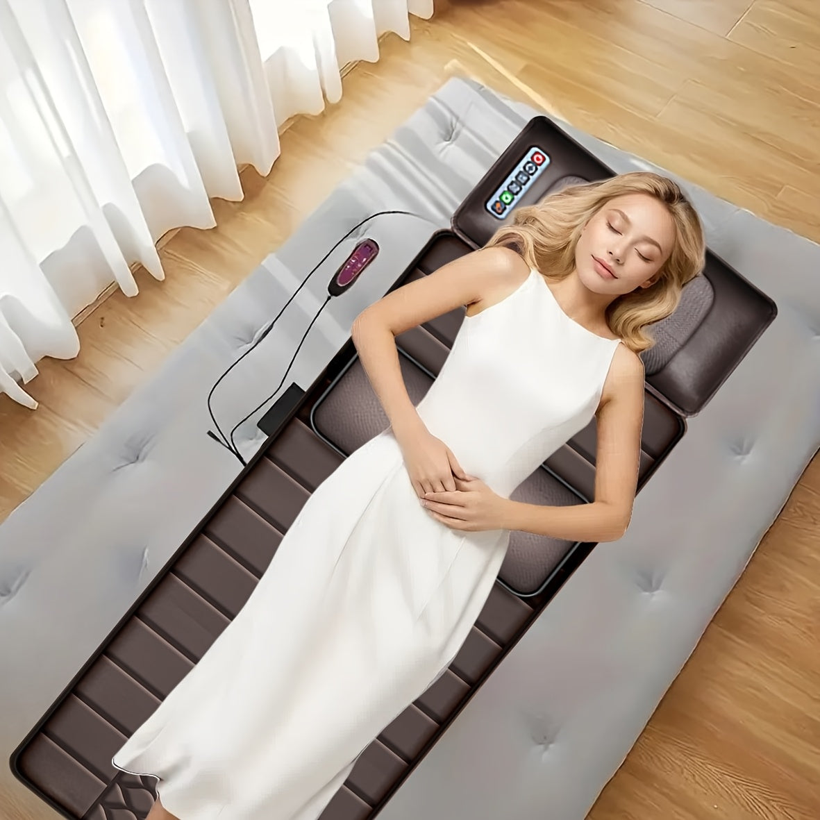 Massage-madrass med helkroppsmassage – Komfort och avkoppling i ett