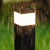 LED Utomhuslampa - Rektangulär Metall Design