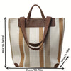 MetroStripe Casual Tote – Funktionalitet och Design