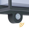 Modern Utomhusvägglampa med Solenergi & Sensor