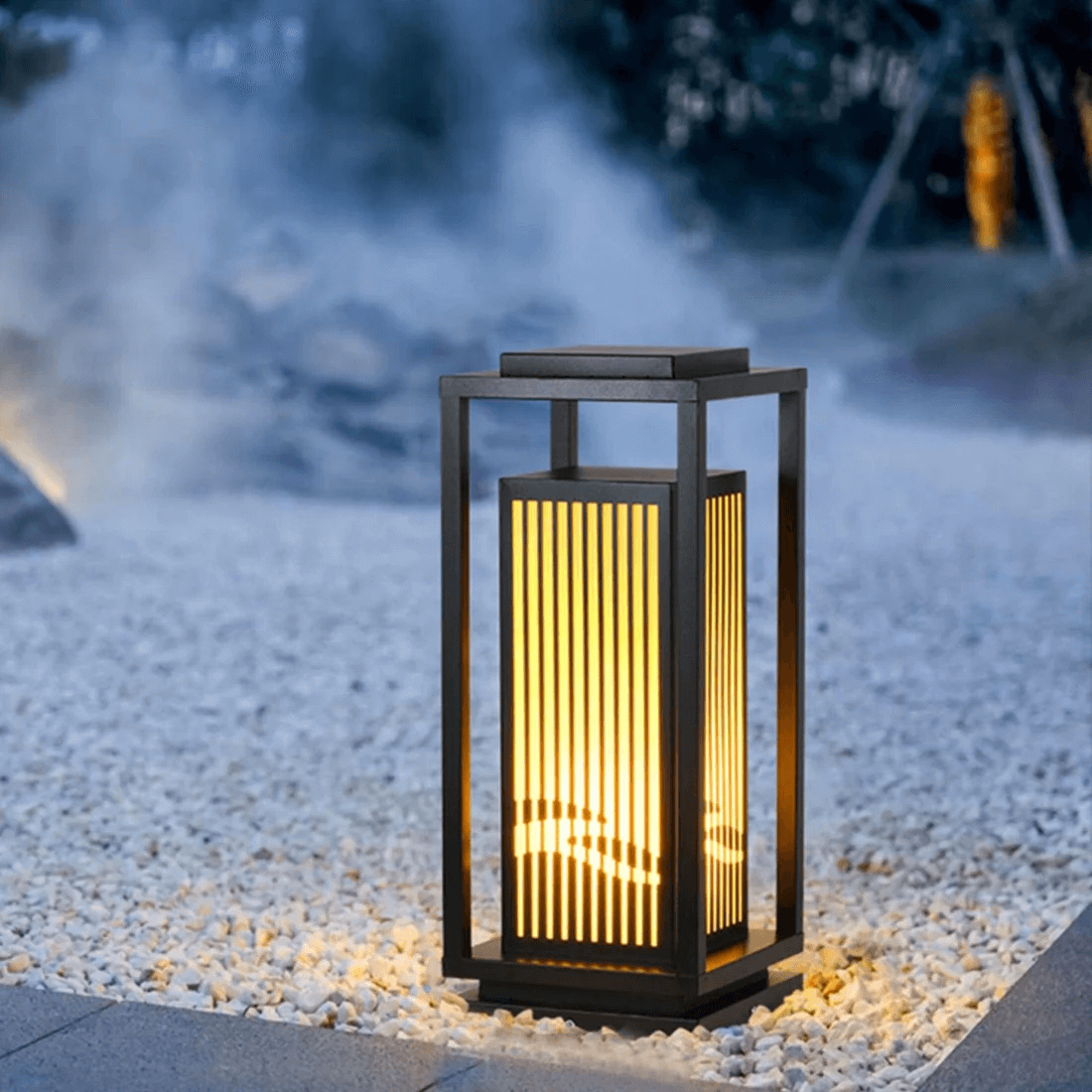 Modern Utomhuslampa på Solenergi