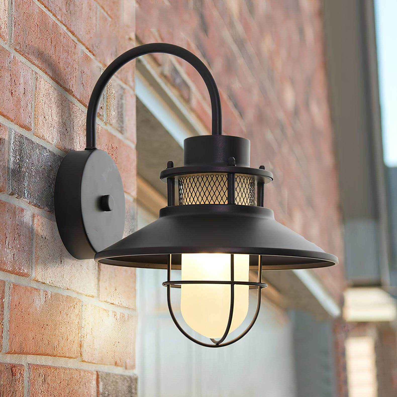 Industriell Utomhusvägglampa - Väderbeständig